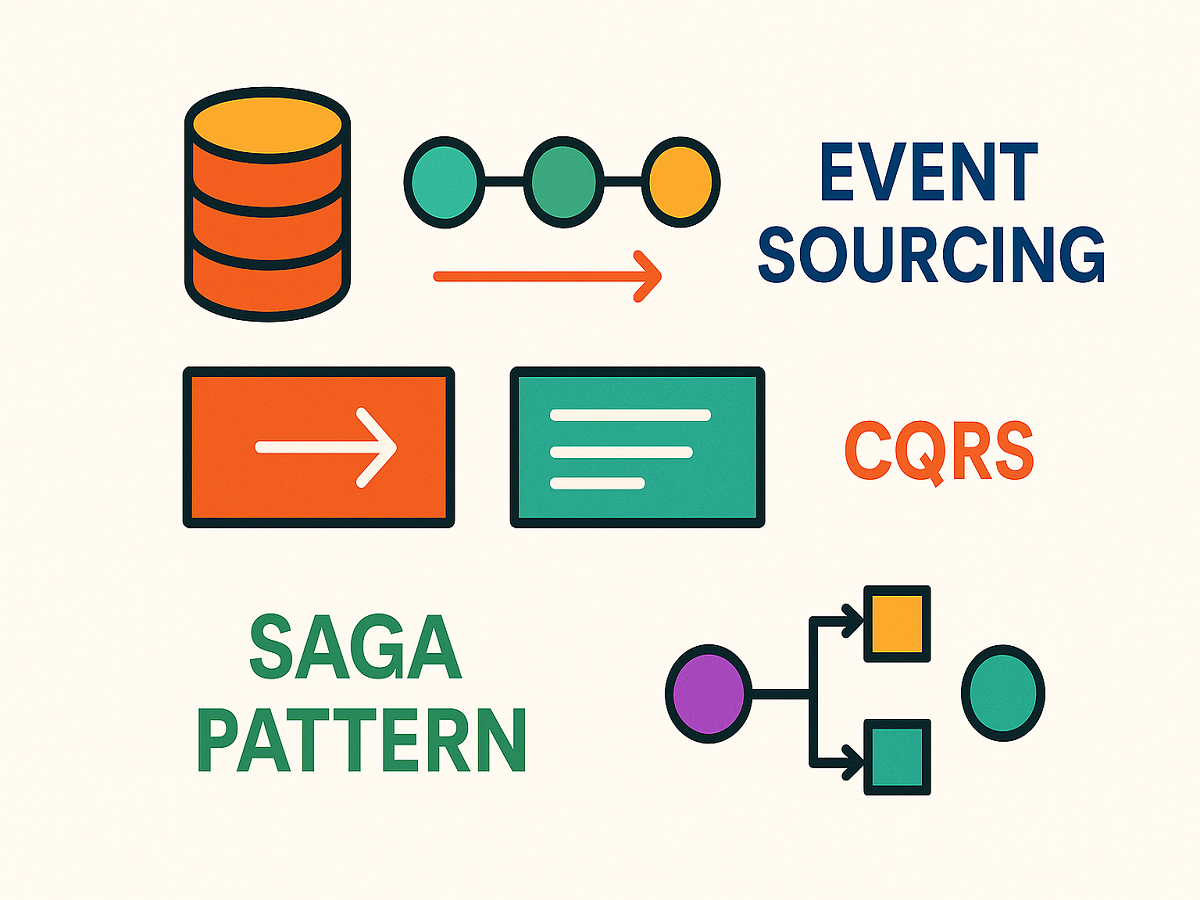 Saga Pattern, Event Sourcing, CQRS
